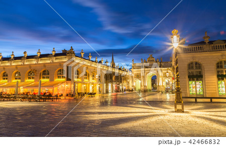 Place Stanislas Nancy France at night Place Stanislas Nancy France at night 42466832