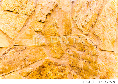 old stone placed in the wall 42467979