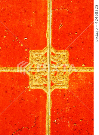 Traditional ornamental Spanish decorative tiles 42468228