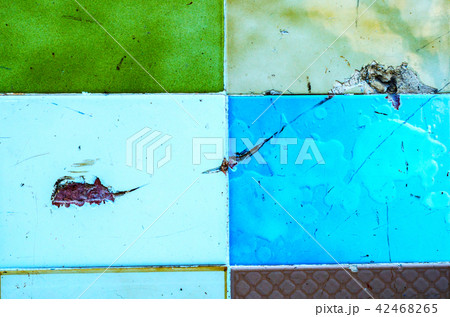 Traditional ornamental Spanish decorative tiles 42468265