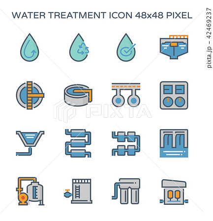 water treatment icon 42469237
