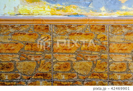 Traditional ornamental Spanish decorative tiles 42469901