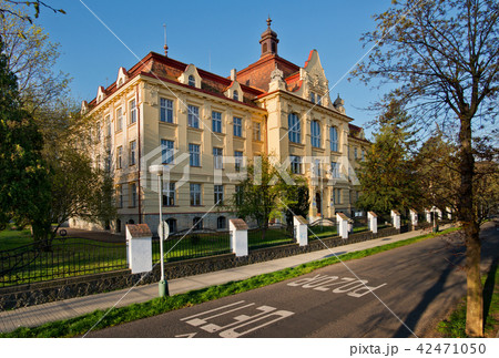 Comprehensive school in Zatec town. Czech Republic Comprehensive school in Zatec town. Czech Republic 42471050