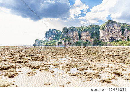 Popular travel tropical karst rocks perfect for Popular travel tropical karst rocks perfect for 42471051