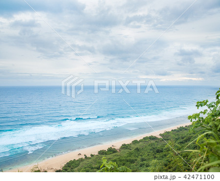 Nyang Nyang white sands beach on Bali Indonasia 42471100