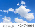blue sky background with clouds 42474004