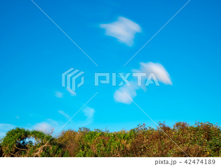 Slow Motion blur on the clouds Slow Motion blur on the clouds 42474189