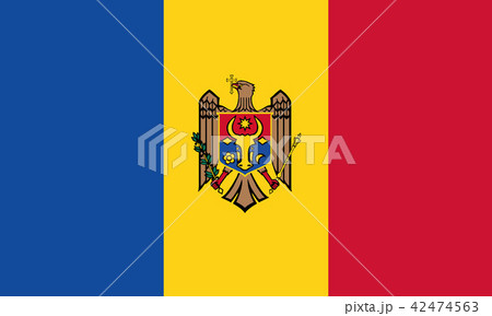 National Flag Republic of Moldova