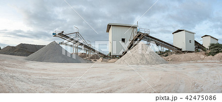 An concrete factory An concrete factory 42475086