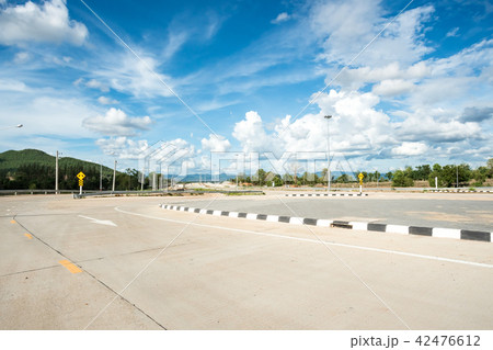 New road in northern Thailand New road in northern Thailand 42476612
