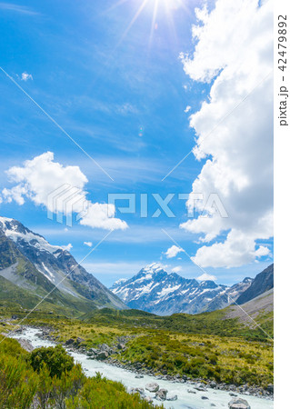 マウントクック国立公園のフッカーバレートラック 42479892