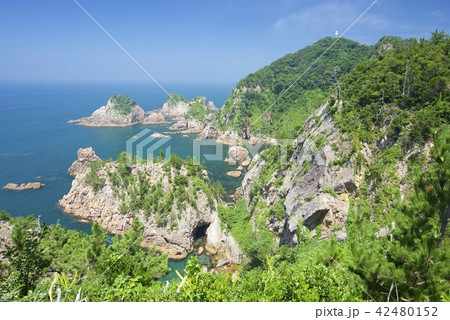 鳥取県の浦富海岸 42480152