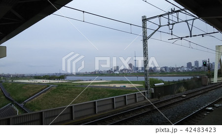 高架から見る風景 42483423