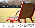公園のベンチ 42484737