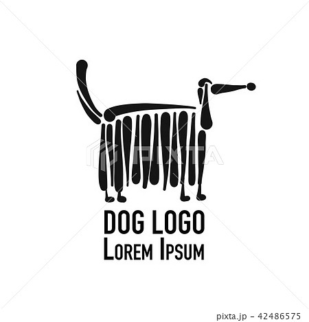 Funny dog, sketch for your design 42486575