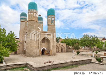 Chor Minor mosque in Bukhara, Uzbekistan 42487747