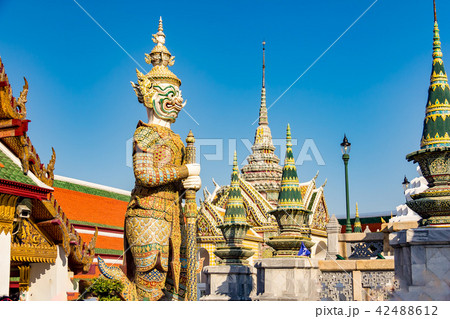 トッサカーン鬼像 ワット・プラケオ寺院 トッサカーン鬼像 ワット・プラケオ寺院 42488612