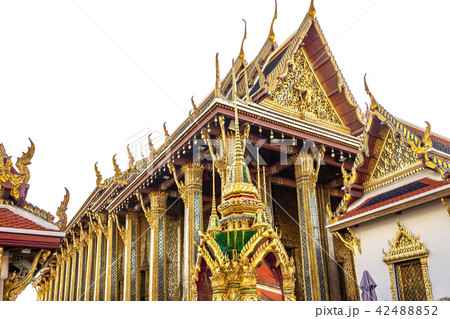 タイ ワット・プラケオ寺院 本堂 タイ ワット・プラケオ寺院 本堂 42488852