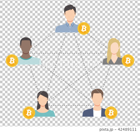 ビットコインのP2P 42489111