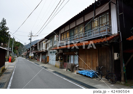 阿須那　赤瓦の町並 42490504