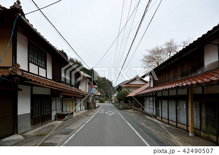 阿須那　赤瓦の町並 42490507