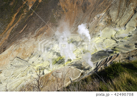 火山の噴煙 火山の噴煙 42490708
