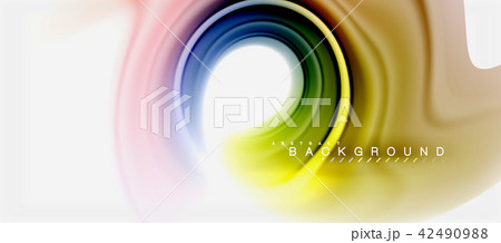Rainbow fluid colors abstract background twisted liquid design, colorful marble or plastic wavy Rainbow fluid colors abstract background twisted liquid design, colorful marble or plastic wavy 42490988