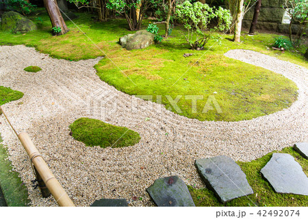 鎌倉 報国寺 枯山水庭園 42492074