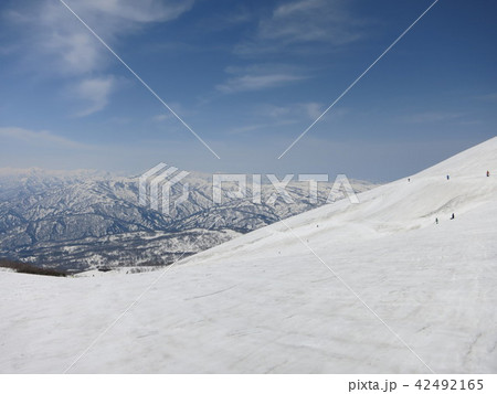 春の月山スキー場 42492165