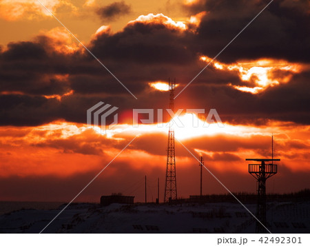 宗谷岬の初日の出 42492301