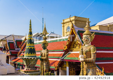 鬼人像ハヌマーン タイバンコク 鬼人像ハヌマーン タイバンコク 42492918