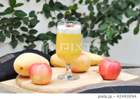 mango smoothie or mango yogurt mango smoothie or mango yogurt 42493094