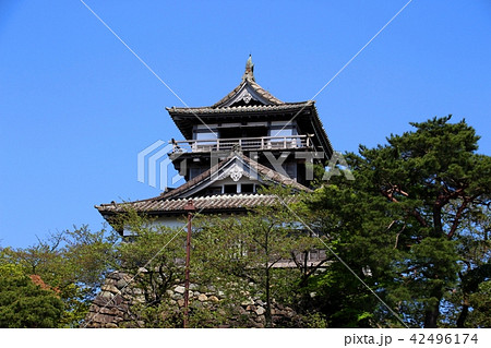 丸岡城の天守閣 丸岡城の天守閣 42496174