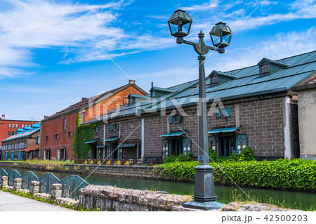 《北海道》小樽運河・観光地 《北海道》小樽運河・観光地 42500203
