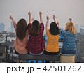 Young asian woman group of friends enjoying 42501262