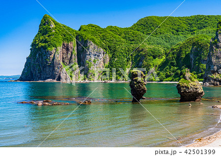 《北海道》えびす岩と大黒岩 《北海道》えびす岩と大黒岩 42501399