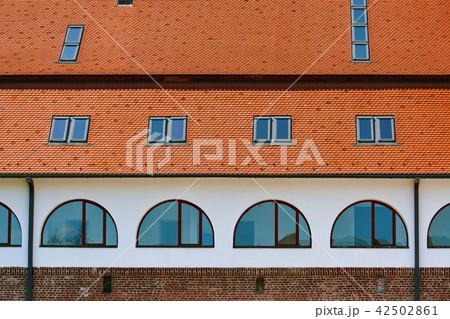 Facade of Renovated Building 42502861