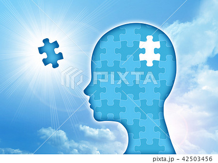 パズルのイラスト素材