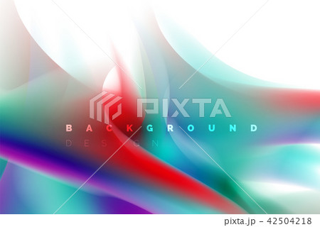 Holographic paint explosion design, fluid colors flow, colorful storm. Liquid mixing colours motion Holographic paint explosion design, fluid colors flow, colorful storm. Liquid mixing colours motion 42504218