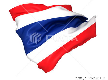 タイ国旗のイラスト素材 42505107 Pixta