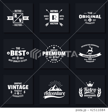 Vintage Retro Vector Logo for banner Vintage Retro Vector Logo for banner 42511084