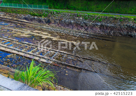 小菅修船場跡の夕暮れ 世界文化遺産 【長崎県長崎市】 小菅修船場跡の夕暮れ 世界文化遺産 【長崎県長崎市】 42515223
