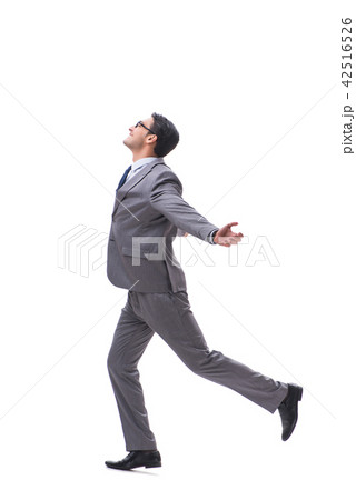 Businessman isolated on white background 42516526