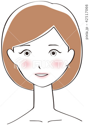 女性 表情 綺麗 笑顔 42517066