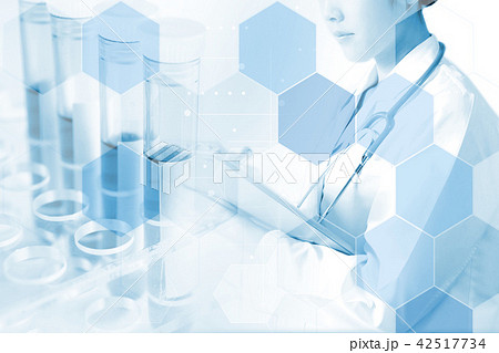 医療イメージ　血液検査 42517734