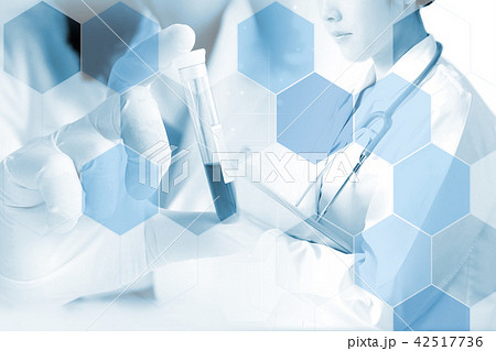 医療イメージ　血液検査 42517736