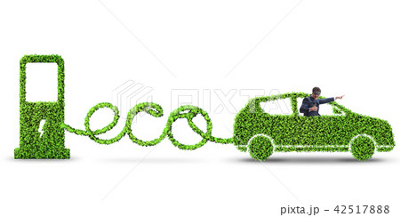 Eco friendly car powered by alternative energy 42517888
