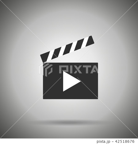 clap film board icon clap film board icon 42518676