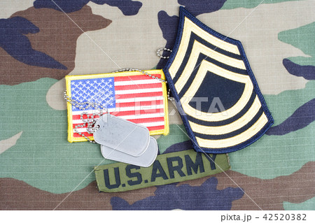US ARMY Master Sergeant rank patch 42520382