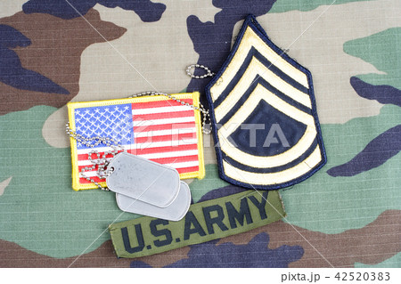 US ARMY Sergeant First Class rank patch 42520383